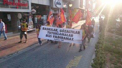 Partizan baskılar gözaltılar bizi yıldıramaz