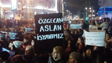 kadikoy ozgecan arslan protestosu