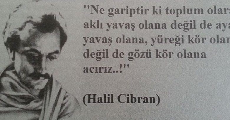 Bir edebiyat sürgünü Halil Cibran