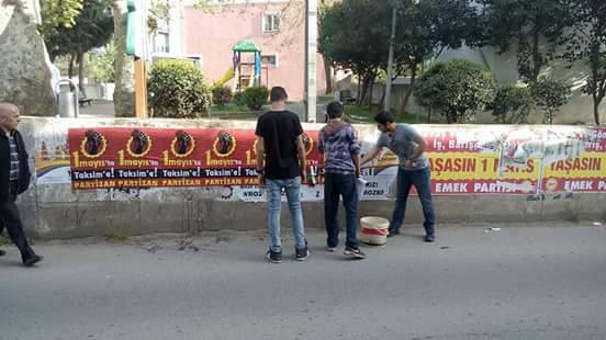 pendik ve tuzlada 1 mayis calismasi