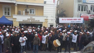 bakirkoyde greve devam