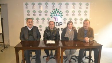 HDP İzmir basın toplantısı