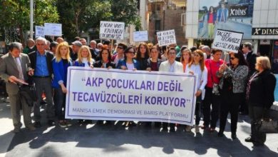 cocuk istismari protesto edildi