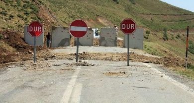 hakkari de 25 bolged yasaklandi