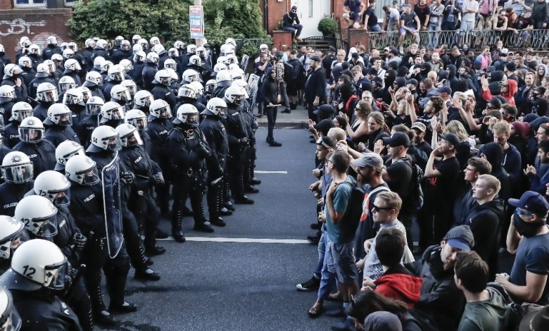 hamburg sokaklarinda g 20 protestosu suruyor 32585