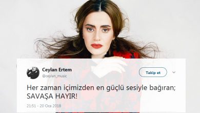 ceylan ertem afrin açıklaması