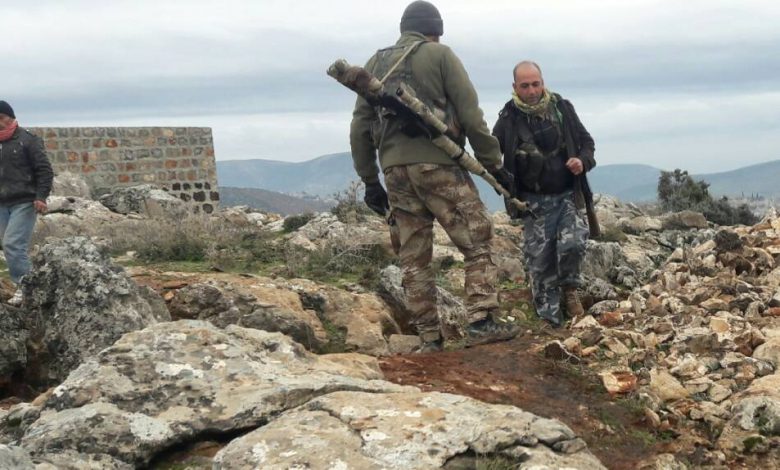 foto efrinde savaş cephesindeler